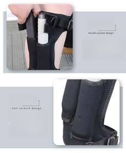 Étui <span class=keywords><strong>de</strong></span> <span class=keywords><strong>couteau</strong></span> <span class=keywords><strong>de</strong></span> <span class=keywords><strong>cheville</strong></span> en néoprène <span class=keywords><strong>de</strong></span> qualité en gros direct d'usine avec pochettes <span class=keywords><strong>de</strong></span> magazines - Product Image 6