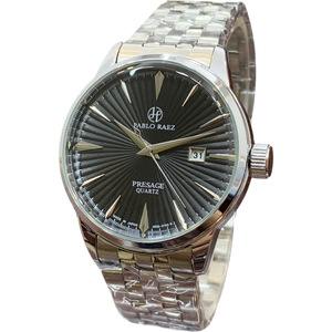 Waterproof stylish and handsome men's watch, student casual wristwatch, stainless steel calendar simple watch, quartz watch - Product Image 4