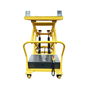 Plateforme élévatrice industrielle mobile en acier au carbone, table de travail à ciseaux pour le levage vertical, pour le chargement et le déchargement - Product Image 1