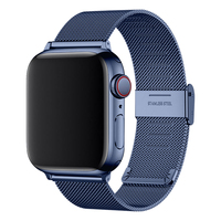 RYB Bracelet Milanais Bracelet Métallique En Acier Inoxydable avec Boucle pour Iwatch Ultra 10 SE2 7 6 SE 5 4 3