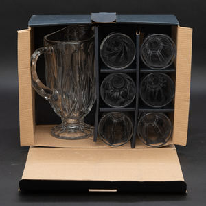 Ensemble de carafe à eau en verre <span class=keywords><strong>Karakas</strong></span> Collection 7 pièces - Product Image 5