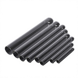 Vetro per Tubi a Fondo Tondo nelle Misure 1275 15150 18180 20200 25200 con Tappi in Legno e Sughero come Accessori - Product Image 1