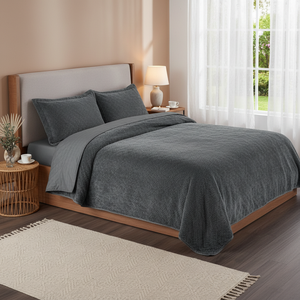 Cotton Box Softnest <b>Double</b> <b>Bedspread</b> Customizable Twin/Queen/King Patchwork Stitching Ruffles Home Hotel Bedroom Wedding - Product Image 3