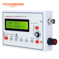 FG-100 DDS Function Signal Generator Frequency Counter 1Hz - 500KHz Signal Source Module Sine+Square Triangle+Sawtooth Waveform
