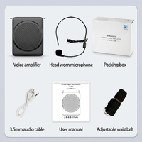 Produit Tendance 2026 Récepteurs et Amplificateurs 1800mAh Anti-Réflexion OEM Mini Amplificateur Vocal Sans Retour Acoustique CE RoHS
