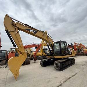 Chenilles industrielles d'occasion pour excavatrice Cat 320C, moteur hydraulique d'origine japonaise, pompe, poids opérationnel de 20 tonnes - Product Image 1