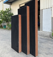 Panneau de refroidissement par évaporation pour élevages avicoles et porcins, pour bâtiments fermes et fermes fermées, modèle Brown 7090, pour l'élevage, CE ODM