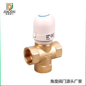 Brass Electric Thermostatic Valve Actuators Two-Way Three-Way for Fan Coil Units HVAC Systems <b>Parts</b> Bulk Discounts Available - Product Image 2