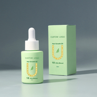 Usine personnalisée BatanTea Tree Hair Elixir Growth Oil Romarin Menthe Cuir chevelu Renforçant la chute des cheveux Loose and Wild Hair Growth Oil