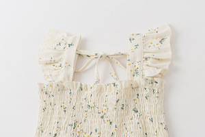 Vestido Floral para Niñas, Nueva Colección Verano 2026, Estilo Moderno, Simple y Fresco, Venta al Por Mayor de Fábrica, Personalización Disponible - Product Image 5