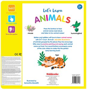 Vendita calda nuovi libri da tavolo per bambini audiolibro per l'apprendimento precoce cerchiamo di imparare i suoni degli animali libri illustrati - Product Image 3