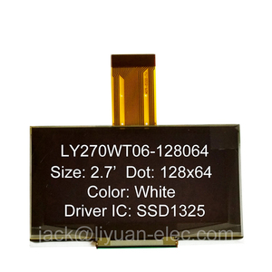 2,7 Zoll 128x64 SSD1325 LY270YT06 16 Graustufen UG-2864ASWDT06 UG-2864ASYDT06 SPI oled Display Panel - Product Image 3