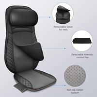 Coussin de massage Shiatsu, masseur pour le cou et le dos avec chaleur, coussin de massage vibrant Shiatsu pour tout le corps