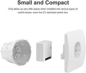 Interruptor Inalámbrico Inteligente Wifi <span class=keywords><strong>Sonoff</strong></span> <span class=keywords><strong>Mini</strong></span> <span class=keywords><strong>R2</strong></span> 10a, Módulo Universal para Soluciones de Automatización del Hogar Inteligente, Compatible con Alexa - Product Image 2