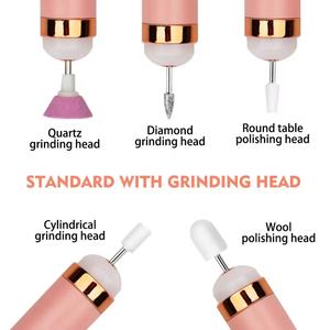 Máquina Eléctrica para Uñas 5 en 1, Lima de Uñas Inalámbrica Portátil, Herramienta de Manicura para Uso Doméstico, 4 Velocidades, Juego de Pulidoras de Uñas - Product Image 2