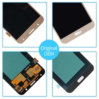 Pièces de rechange OEM directes d'usine, écran LCD numériseur complet pour Samsung J7 Duo/J720/J720M, remplacement d'écran