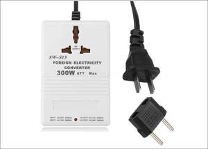 หม้อแปลงแรงดันไฟฟ้า SW-S13ก้าวขึ้นลง300W 220-110V 220-110V - Product Image 2