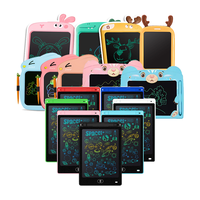 Tablette d'écriture LCD personnalisée, tableau de dessin réutilisable et coloré, 8, 12, 13,5, 15 pouces, pour enfants, jouets artistiques préscolaires