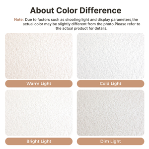 Chaise de bureau ergonomique en tissu sherpa doux avec hauteur réglable, roulettes silencieuses, design moderne pour la maison, le bureau, la salle à manger et l'hôtellerie - Product Image 5