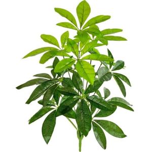 Feuillage Artificiel Feuille Verte Arbre Plantes <span class=keywords><strong>Sans</strong></span> Bonsaï En <span class=keywords><strong>Pot</strong></span> pour Home Office Party Garden Room Porche Porte D'entrée Décoration - Product Image 1