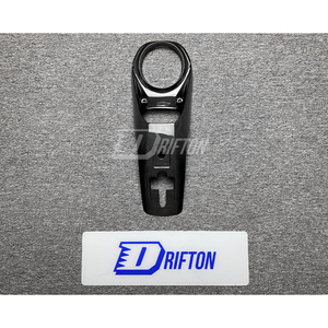 Cache de serrure de compartiment moteur en fibre de carbone sèche pour Ferrari F8 Tributo Spider 2019-2022 - Product Image 3