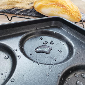 ถาดอบขนมปังอะลูมิเนียมแบบใช้แล้วทิ้ง SYH604 ขนาด 6 นิ้ว ไม่ติดกระทะ สำหรับทำเบอร์ร์และฮอทดอก แพ็คสำหรับใช้ในบ้าน - Product Image 2