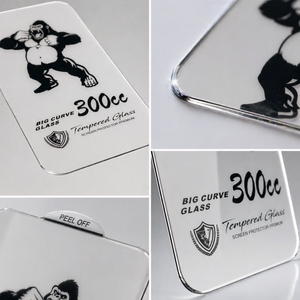 Pellicola Protettiva per Telefono con Motivo Gorilla 300CC, Vetro Temperato <span class=keywords><strong>Anti</strong></span>-Impronta e Antiurto per Nokia C32 - Product Image 2