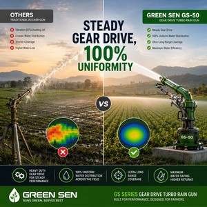 <span class=keywords><strong>Arroseur</strong></span> Rotatif 360 Haute Pression Longue Portée pour l'Agriculture, Système d'Irrigation par <span class=keywords><strong>Canon</strong></span> à Eau - Product Image 3