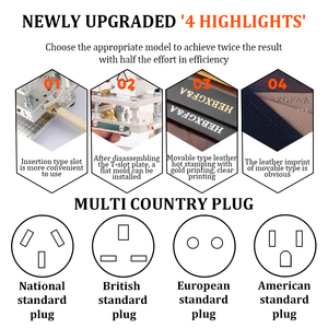 長時間連続運転可能な平面手動インデンテーションスタンピング刻印機販売中 - Product Image 5