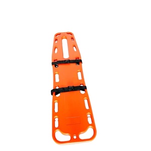 Planche de transport médical en PEHD avec ceintures de sécurité – Brancard flottant pliable compatible radiographie pour transfert d'urgence en ambulance - Product Image 1