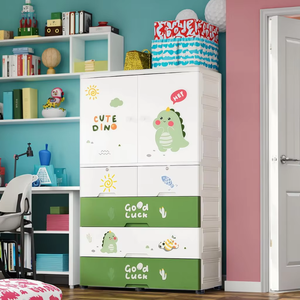 Cassettiera Armadio, Bestseller e Attraente Mobiletto Portaoggetti con Disegni Cartoon, Non Perdere l'Occasione di Portarlo nella Cameretta dei Vostri Bambini nel IT - Product Image 4