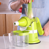 Huishoudelijke Roestvrij Staal Multifunctionele Hand Crank Juicer Draagbare Juicer Extractor Gemakkelijk Te Gebruiken