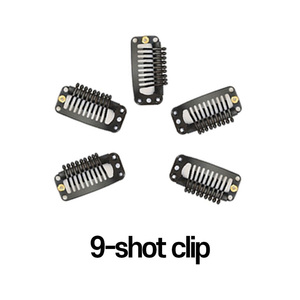9-shot <b>clip</b> <b>Snap</b> Comb <b>Clip</b> for Hair Extension Wig Attachment Durable <b>Clip</b> for Daily and Salon Use - Product Image 2