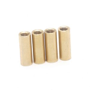 สลักเกลียวทองเหลืองแบบกำหนดเองสำหรับ OEM ความแม่นยำสูง แบบมีร่อง สี่เหลี่ยม ไม่มีหัว แบบกลวง พร้อมเกลียวใน - Product Image 3