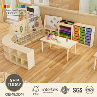 Chevalet d'art double face moderne pour la zone artistique des tout-petits en maternelle et garderie - Certifié EN71