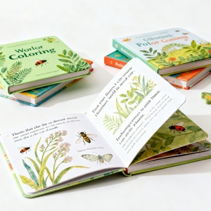Libros de Cartón Educativos Impresos Personalizados al por Mayor, Ecológicos, para Niños y Bebés, con Encuadernación Perfecta, Impresión Offset, Tapa Dura - Product Image 1