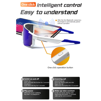 Lunettes de cyclisme intelligentes sans fil OEM avec fonction d'appel musical BT et assistant vocal QY-Pro1, lunettes de soleil polarisées unisexes