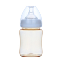 Tétine en silicone variable pour nourrissons, biberon d'alimentation 180 ml, biberon en PPSU pour bébé