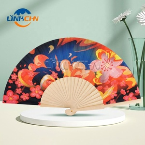 Abanico de madera español de 23cm de alta calidad, personalización gráfica, ventilador de mano grabado - Product Image 3