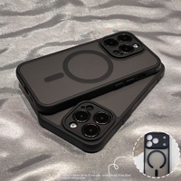 Coque antichoc noire en TPU+PC à toucher doux avec anneau magnétique pour chargement sans fil HONOR X9D X70 X70 Pro MAX