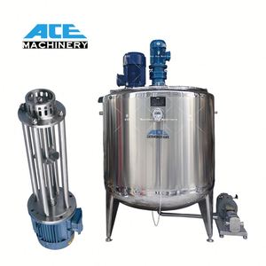 Mezclador Agitador con Calentamiento para Líquidos: Gel, Enjuague Bucal, Loción, Champú, Detergente - Capacidades de 500L, 1000L, 2000L, 5000L - Product Image 2