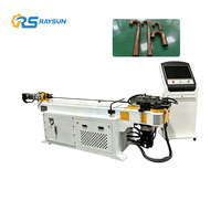 Dobladora de Tubos Hidráulica RS-38NC-3A de 3 y 4 Pulgadas, Dobladora de Tubos de Acero Galvanizado y Cobre, Dobladora de Líneas de Aire Acondicionado Easybend, Máquina Dobladora de Tubos CNC