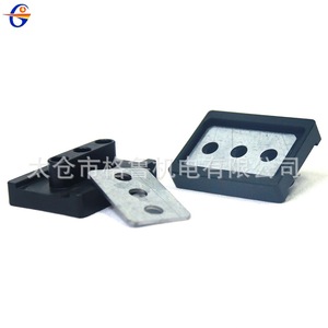 Soporte de Montaje para Antorcha de Soldadura Robótica Grummanium TSMKU833RZ, Aluminio Anodizado con Almohadilla de Aislamiento - Product Image 4