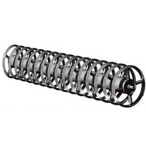 Cultivator Parts V Ring Roller for twin row <b>planting</b> with roller holder <b>frame</b> scraper - Product Image 1