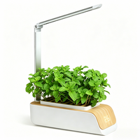 Système de culture aéroponique d'intérieur intelligent pour herbes, best-seller 2016, avec pompe et minuterie, capacité 5,5 L, pour culture de légumes sans terre
