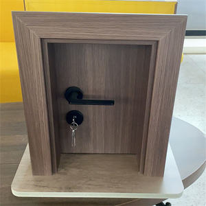 Échantillon gratuit de porte en WPC, <span class=keywords><strong>prix</strong></span> d'usine, haute qualité - Product Image 6