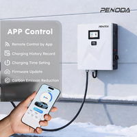 Nuevo Cargador Rápido de CC de 30kW Penoda, Modular, OEM, ODM, EVSE Comercial, Red Inteligente Integrada, CCS1, CCS2, Ev, NACS, GBT, Fleet