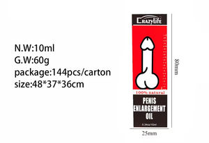 Huile essentielle pour hommes, puissance sexuelle romantique durable, huile véritable avec acide hyaluronique, effet d'agrandissement du pénis supplémentaire - Product Image 5