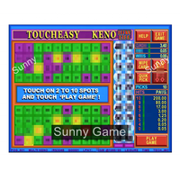 Plateau de jeu de luxe Keno 4 Cœurs POG Pot of Gold, taux de récompense 86%, jeu de compétences à écran unique (MOQ 1 pièce) Prix usine pour machine de divertissement