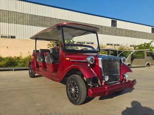 2026 New Arrival Superior Quality 14-Seater Vintage Electric Retro Sedan <b>Antique</b> Classic Car for Sightseeing - Product Image 4